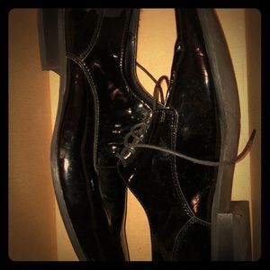 Calvin Klein lace up tuxedo shoe